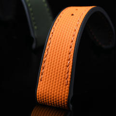 Vagenari维瑞亚橡胶表带适用于IWC万国马克十八飞行员40毫米