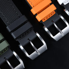 Vagenari维瑞亚橡胶表带适用于IWC万国马克十八飞行员40毫米