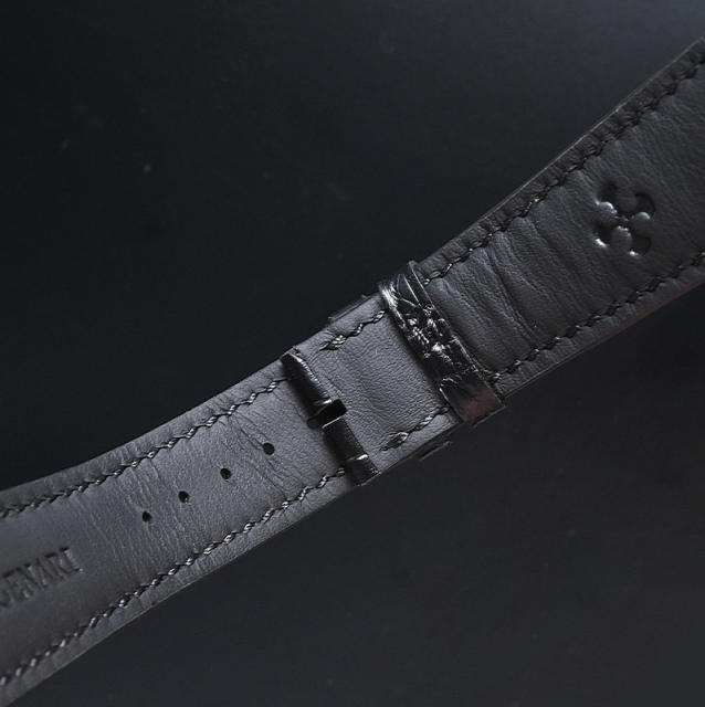 维瑞亚鳄鱼皮表带适用宝珀经典系列40mm 6670A