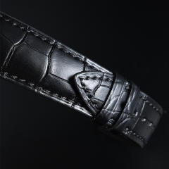 维瑞亚鳄鱼皮表带适用宝珀经典系列40mm 6653 6662