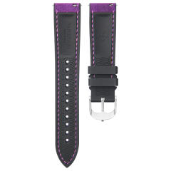 维瑞亚VAGENARI 意大利翻毛皮间胶表带19/20/21/22/23mm