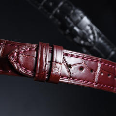 维瑞亚鳄鱼皮表带适用于芝柏1966 Orion 40mm