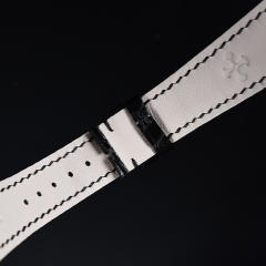 维瑞亚鳄鱼皮表带适用于芝柏1966 Orion 40mm