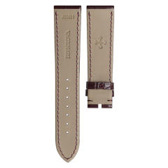 维瑞亚鳄鱼皮表带适用于欧米茄蝶飞系列41mm