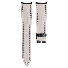 维瑞亚鳄鱼皮表带适用于爱彼千禧ref.77247BC