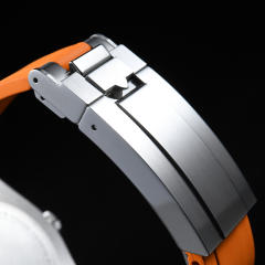 维瑞亚橡胶表带适用于帝舵54型钢壳款37表径