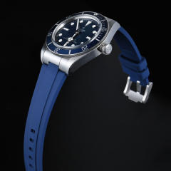 【头粒款+针扣】维瑞亚橡胶表带适用于帝舵54型钢壳款37表径