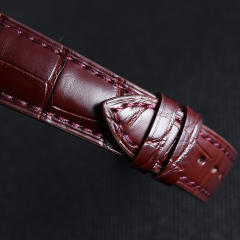 维瑞亚鳄鱼皮表带适用于爱彼千禧ref.77301ST