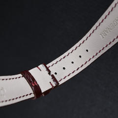 维瑞亚鳄鱼皮表带适用于爱彼千禧ref.77247BC