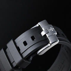 【头粒款+针扣】维瑞亚橡胶表带适用于帝舵54型钢壳款37表径