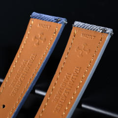 维瑞亚Jeans牛仔布纹小牛皮表带适用百达翡丽19/20/21/22mm