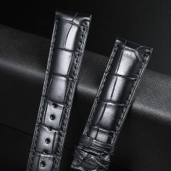 维瑞亚鳄鱼皮表带适用于格拉苏蒂2-39-47-04-02-04