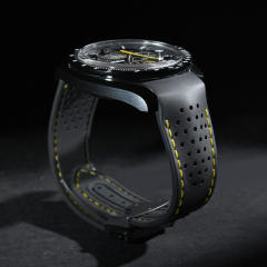 维瑞亚橡胶表带适用欧米茄超霸新款月之暗面二代 阿波罗8号小火箭