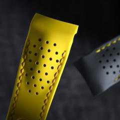 维瑞亚橡胶表带适用欧米茄超霸新款月之暗面二代 阿波罗8号小火箭