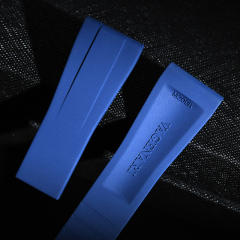 【升级版】维瑞亚橡胶表带使用迪通拿16519 116519 116518 116589