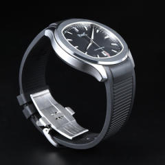 维瑞亚橡胶表带适用于伯爵POLO 42MM 三针款