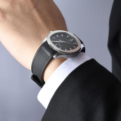 维瑞亚橡胶表带适用于伯爵POLO 42MM 三针款