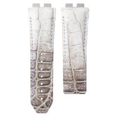 维瑞亚鳄鱼皮表带适用宇舶大爆炸Unico融合45mm 411 and 414