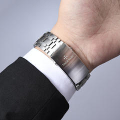 维瑞亚 不锈钢表带 适用于OMEGA欧米茄 新海马300 6点日历窗