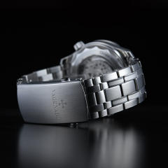 维瑞亚 不锈钢表带 适用于OMEGA欧米茄 新海马300 6点日历窗