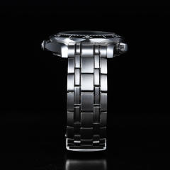 维瑞亚 不锈钢表带 适用于OMEGA欧米茄 新海马300 6点日历窗