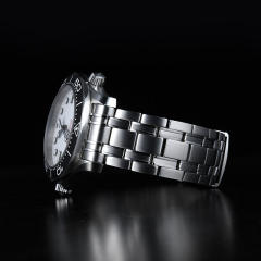 维瑞亚 不锈钢表带 适用于OMEGA欧米茄 新海马300 6点日历窗