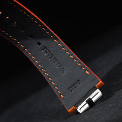 维瑞亚鳄鱼皮表带适用宇舶大爆炸Unico融合45mm 411 and 414