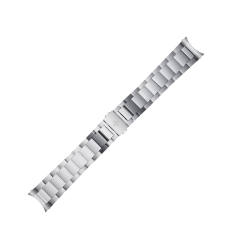 维瑞亚 不锈钢表带 适用于OMEGA欧米茄 新款海马150m 6点日历窗