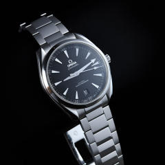 维瑞亚 不锈钢表带 适用于OMEGA欧米茄 新款海马150m 6点日历窗