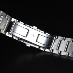 维瑞亚 不锈钢表带 适用于OMEGA欧米茄 新款海马150m 6点日历窗