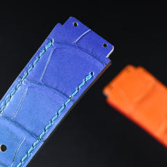 维瑞亚鳄鱼皮表带适用于宇舶经典融合42表径