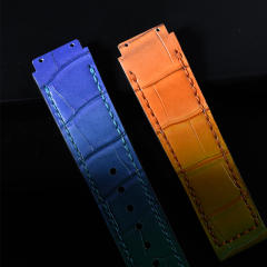 维瑞亚鳄鱼皮表带适用于宇舶经典融合42表径