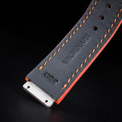 维瑞亚鳄鱼皮表带适用于宇舶经典融合42表径