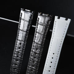 维瑞亚鳄鱼皮表带适用于AP 33mm 67651ST 石英机芯款 女款