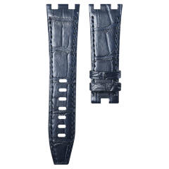 维瑞亚鳄鱼皮表带适用于AP皇家橡树离岸37mm 26048 针扣款