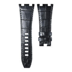 维瑞亚鳄鱼皮表带适用于AP皇家橡树离岸42mm 26470