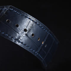 VAGENARI维瑞亚鳄鱼皮表带适用于宇舶灵魂45mm一键快拆614