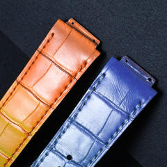 维瑞亚鳄鱼皮表带适用于宇舶大爆炸系列44mm 301/311