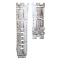 维瑞亚鳄鱼皮表带适用于AP皇家橡树离岸42mm 15710