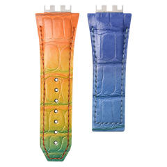 VAGENARI维瑞亚鳄鱼皮表带适用于宇舶灵魂42mm一键快拆642