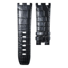 维瑞亚鳄鱼皮表带适用于AP皇家橡树离岸42mm 15710