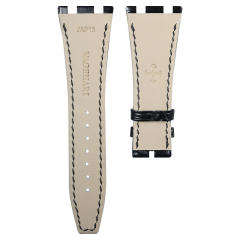 维瑞亚鳄鱼皮表带适用于AP皇家橡树离岸37mm 15300or金壳皮带款