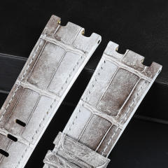 维瑞亚鳄鱼皮表带适用于AP皇家橡树离岸42mm 15710