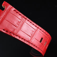 维瑞亚鳄鱼皮表带适用于AP皇家橡树离岸44mm 26400