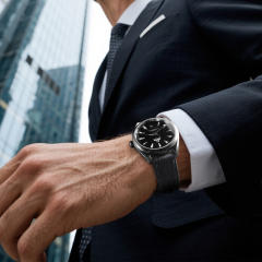 维瑞亚Jeans牛仔布纹小牛皮表带 平头通用18/19/20/21/22/23mm