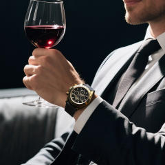 维瑞亚Jeans牛仔布纹小牛皮表带 平头通用18/19/20/21/22/23mm