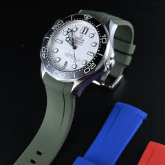 维瑞亚橡胶表带适用于海马潜水300m 42mm（日历窗在6点位）