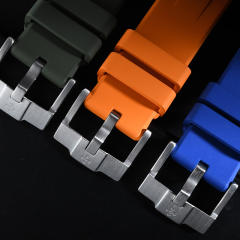 维瑞亚橡胶表带适用于海马潜水300m 42mm（日历窗在6点位）