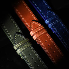 维瑞亚牛皮表带适用于积家  北宸系列42mm