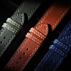 维瑞亚牛皮表带适用于积家  北宸系列42mm